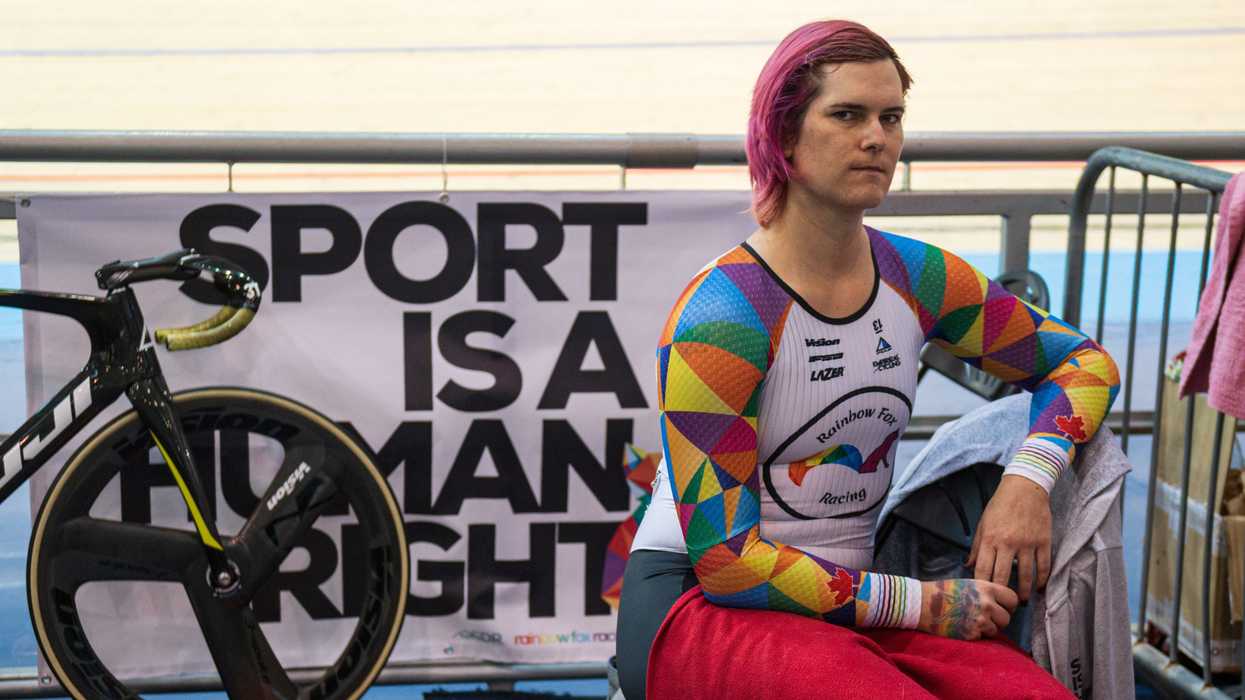 Transgender cyclist who dominated championships defends winning world title after Donald Trump Jr. called 'BS' on her victory