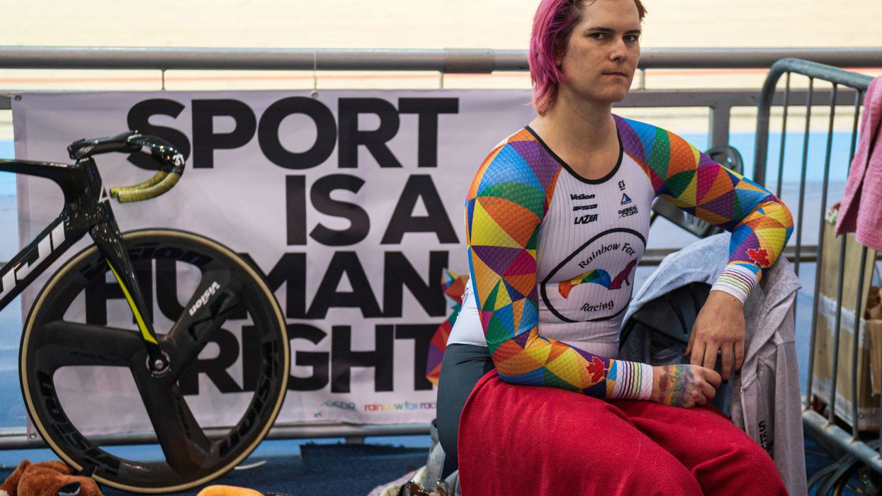 Transgender cyclist who dominated championships defends winning world title after Donald Trump Jr. called 'BS' on her victory