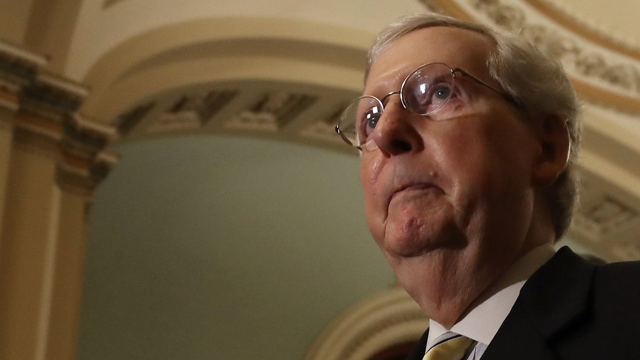 Mitch McConnell introduces resolution urging President Trump to 'rethink' Syria strategy