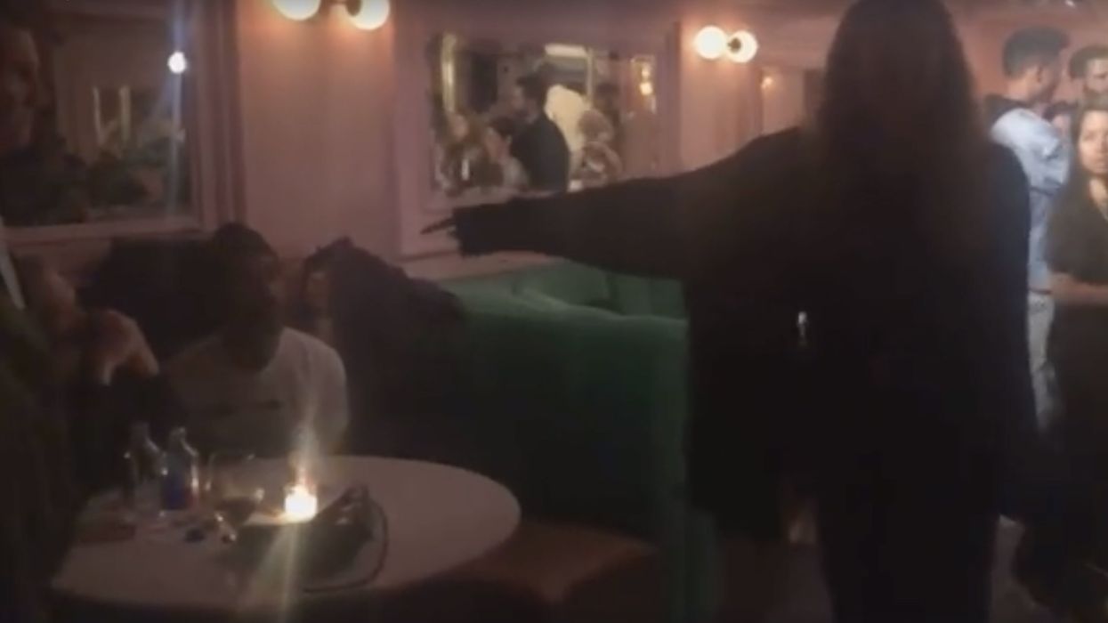 WATCH: Actress goes off on Harvey Weinstein in a blazing rant. He was seated just feet away.