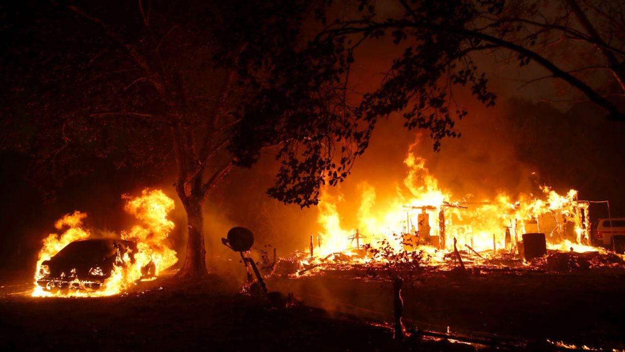California residents, politicians point fingers at PG&E as Kincade Fire rages on