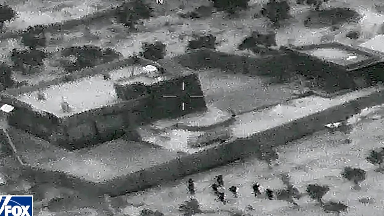 Pentagon releases drone video from raid on ISIS leader's compound