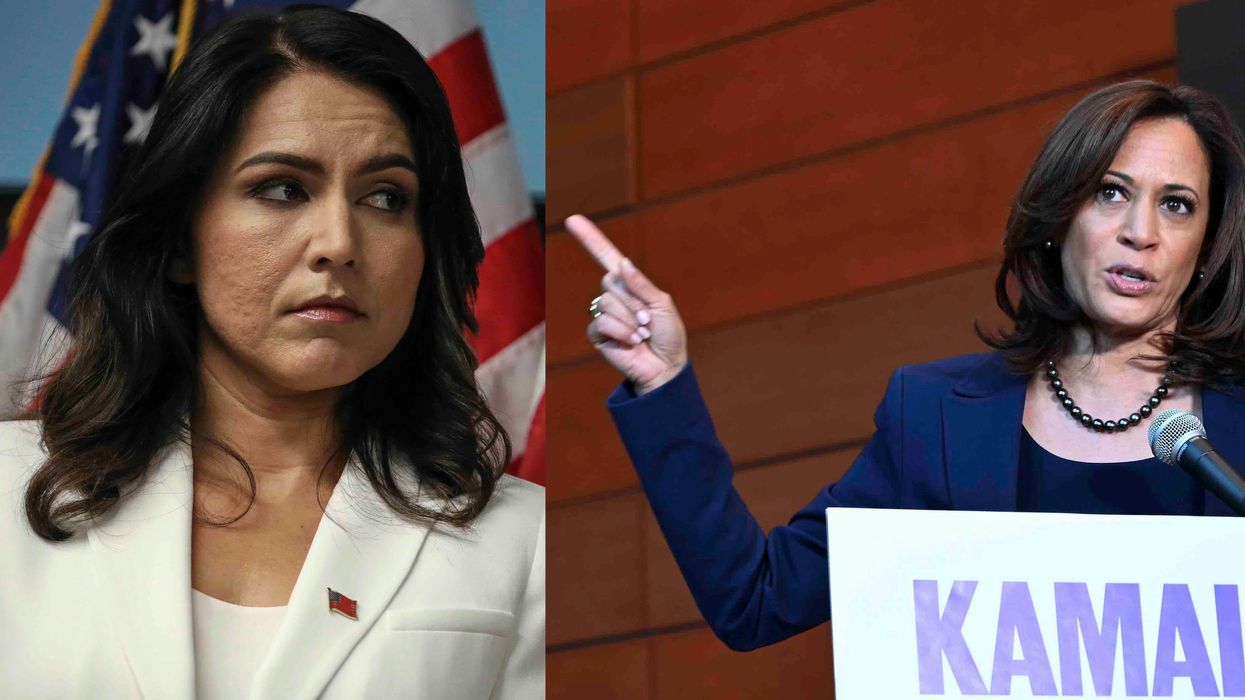 3 months ago, Kamala Harris mocked Tulsi Gabbard for not being a 'top-tier' candidate. A new poll now shows Gabbard leading Harris.