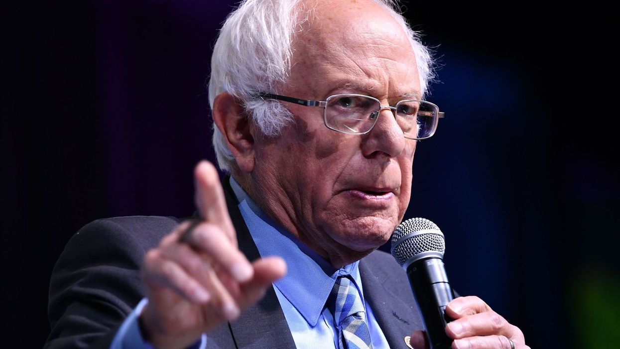 Bernie Sanders slams Joe Biden and mocks his fundraising failures
