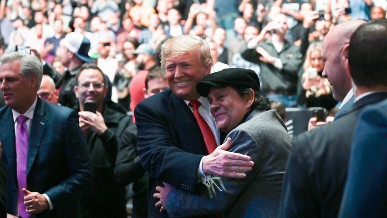 Video shows crowd went wild as President Trump entered UFC fight; CNN says it was negative