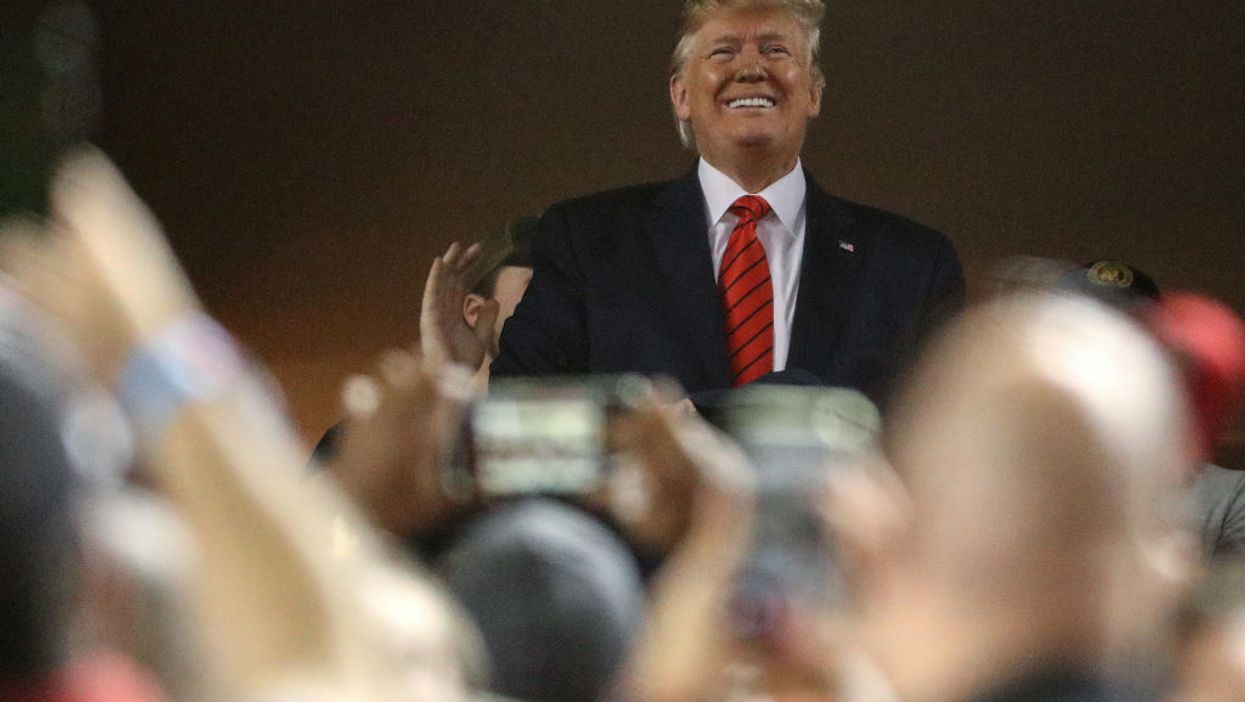 Poll finds a tight presidential race and bad news for Democrats in key battleground states