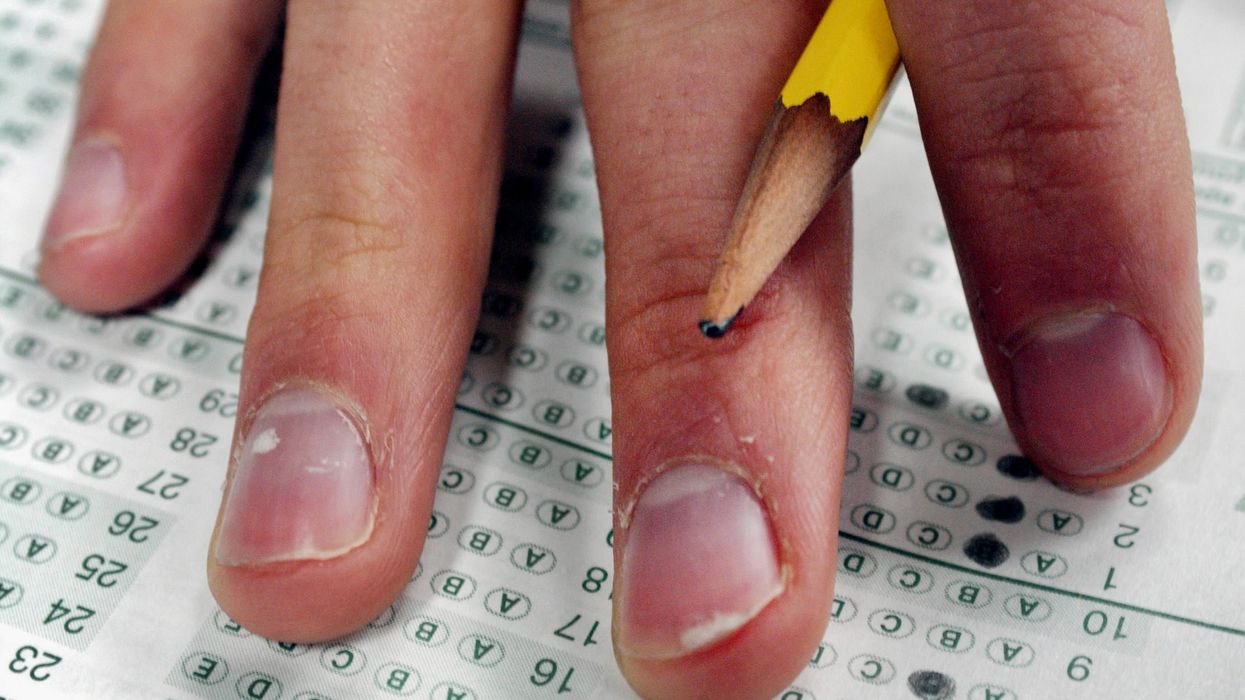 University faces legal threats from students of color who demand university stop using the SAT and ACT because their scores 'are a proxy for socioeconomic status and race'