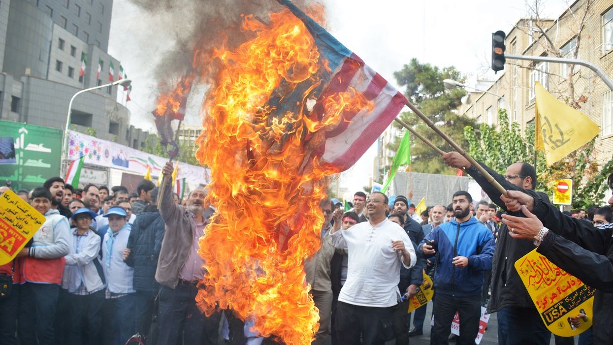 Iranians chant 'death to America' on 40th anniversary of U.S. Embassy seizure