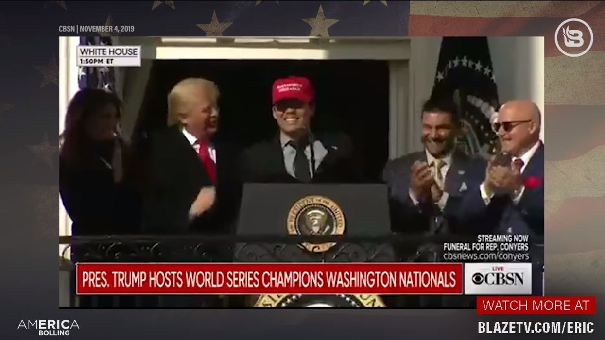 Liberals have a meltdown after World Series champion Nationals visit White House