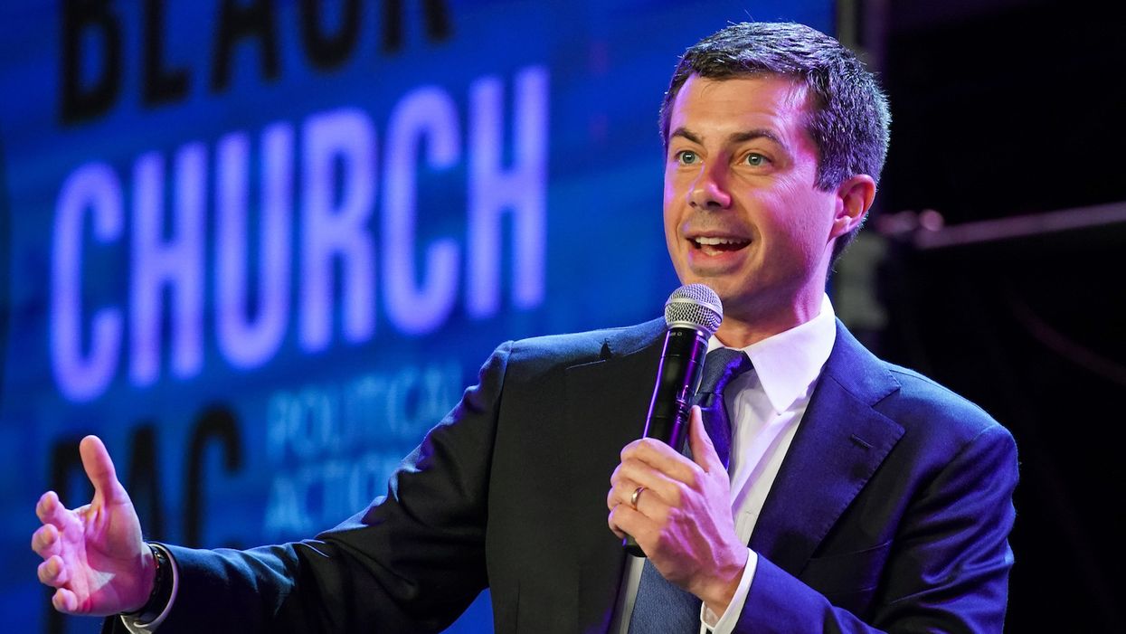 Pete Buttigieg says he, unlike Trump, will uphold real Christian values in the White House