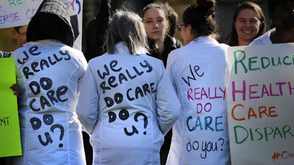 Boston hospital staffers protest Melania Trump's visit highlighting program for drug-dependent infants — and the backlash is brutal