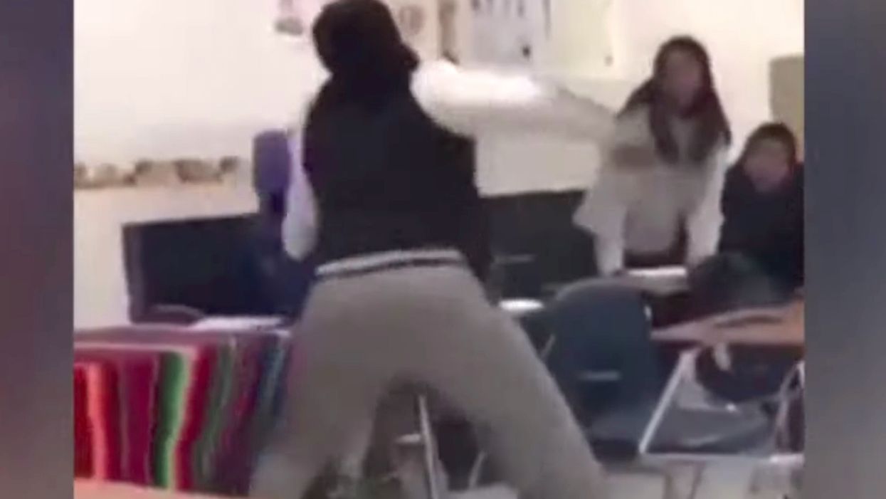 Substitute teacher arrested over brutal beating she gave to student at Texas high school, and there's video