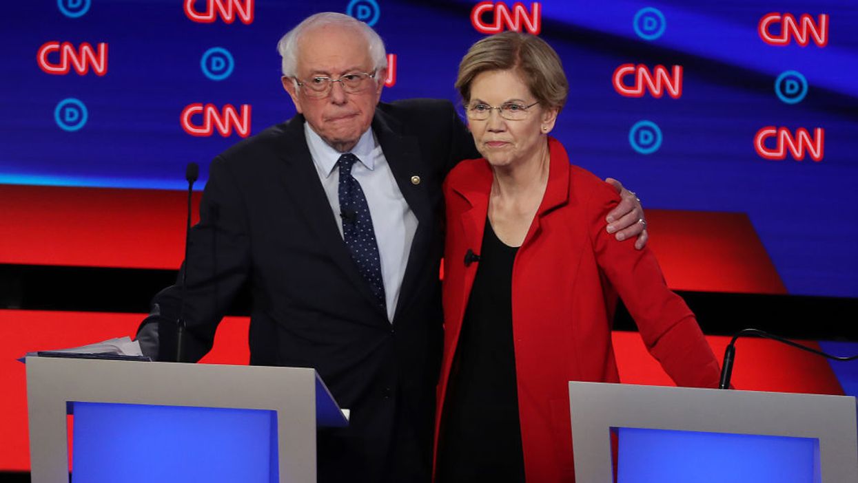 Poll of Dem voters in key swing states has bad news for far-left candidates Elizabeth Warren, Bernie Sanders