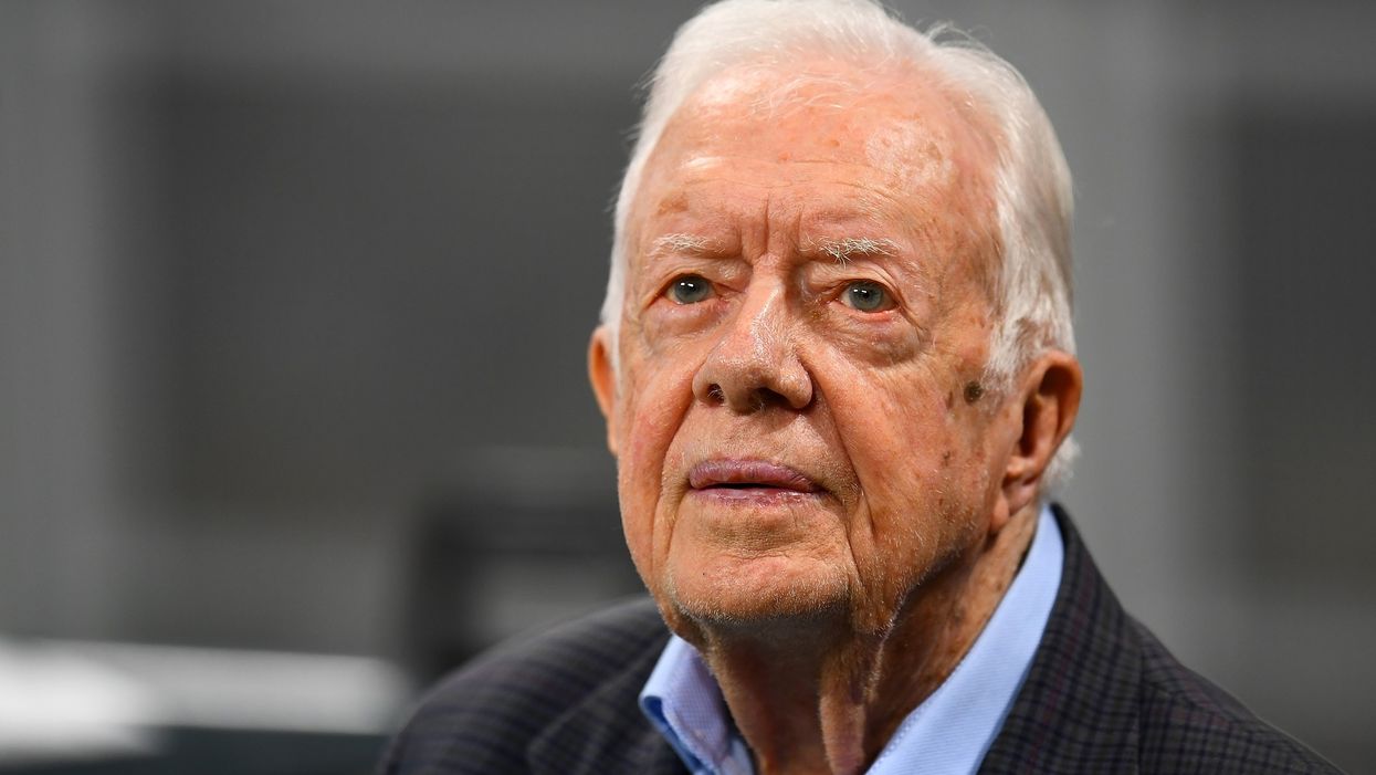 Jimmy Carter hospitalized to relieve pressure on his brain