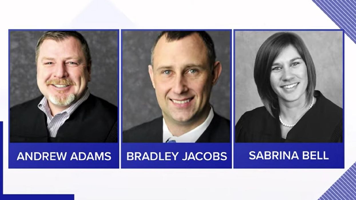 Trio of Indiana judges suspended after drunken parking lot brawl that left two of them shot