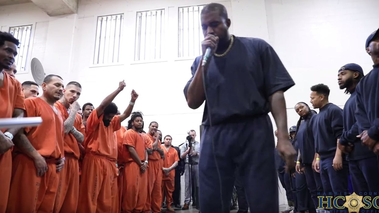 Officers were brought to tears and inmates prayed on their knees during surprise concert at Texas jail by Kanye West