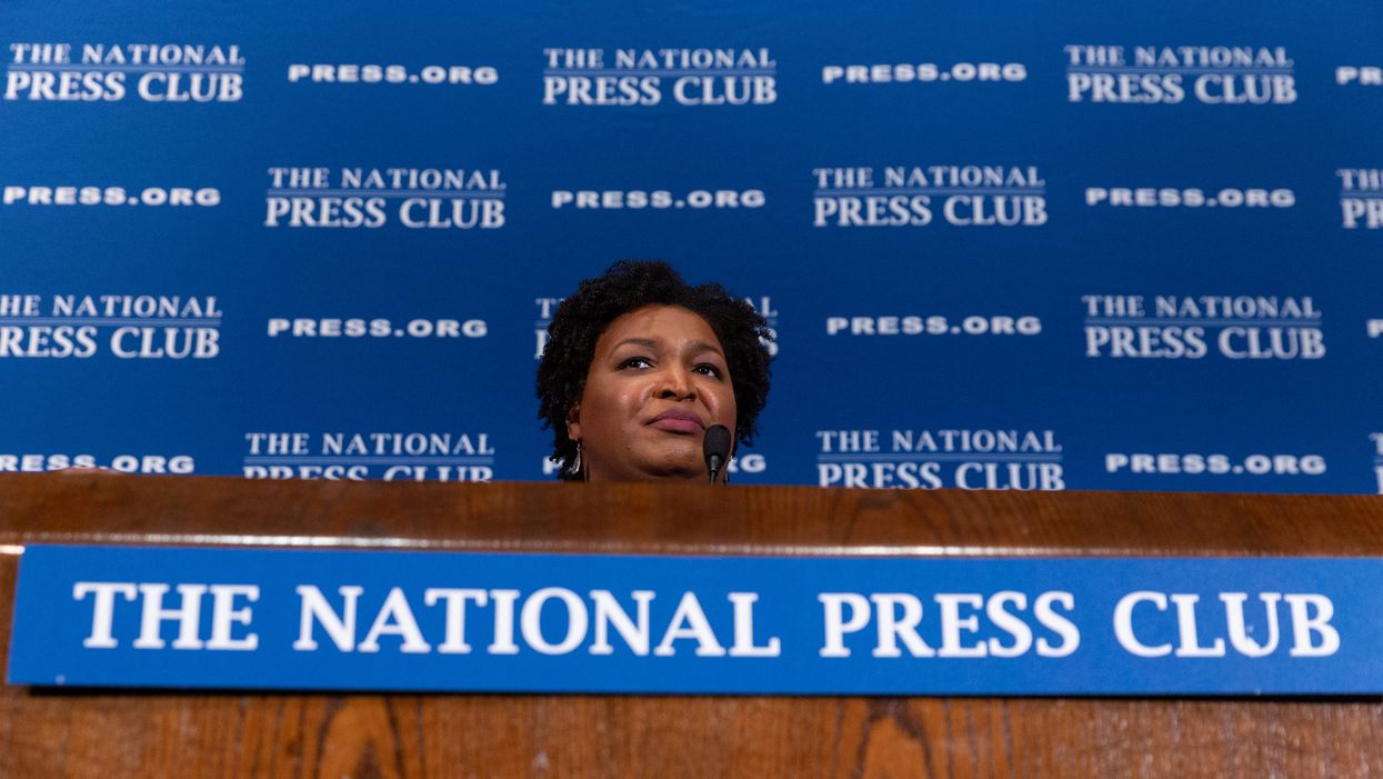 Stacey Abrams fights for relevancy by taking aim at the Electoral College
