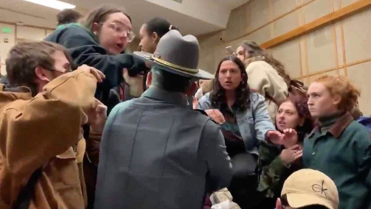 'I'm disgusted': Lawmakers blast 'chaos' on college campus as 'leftist mob' defies police, shuts down conservative event