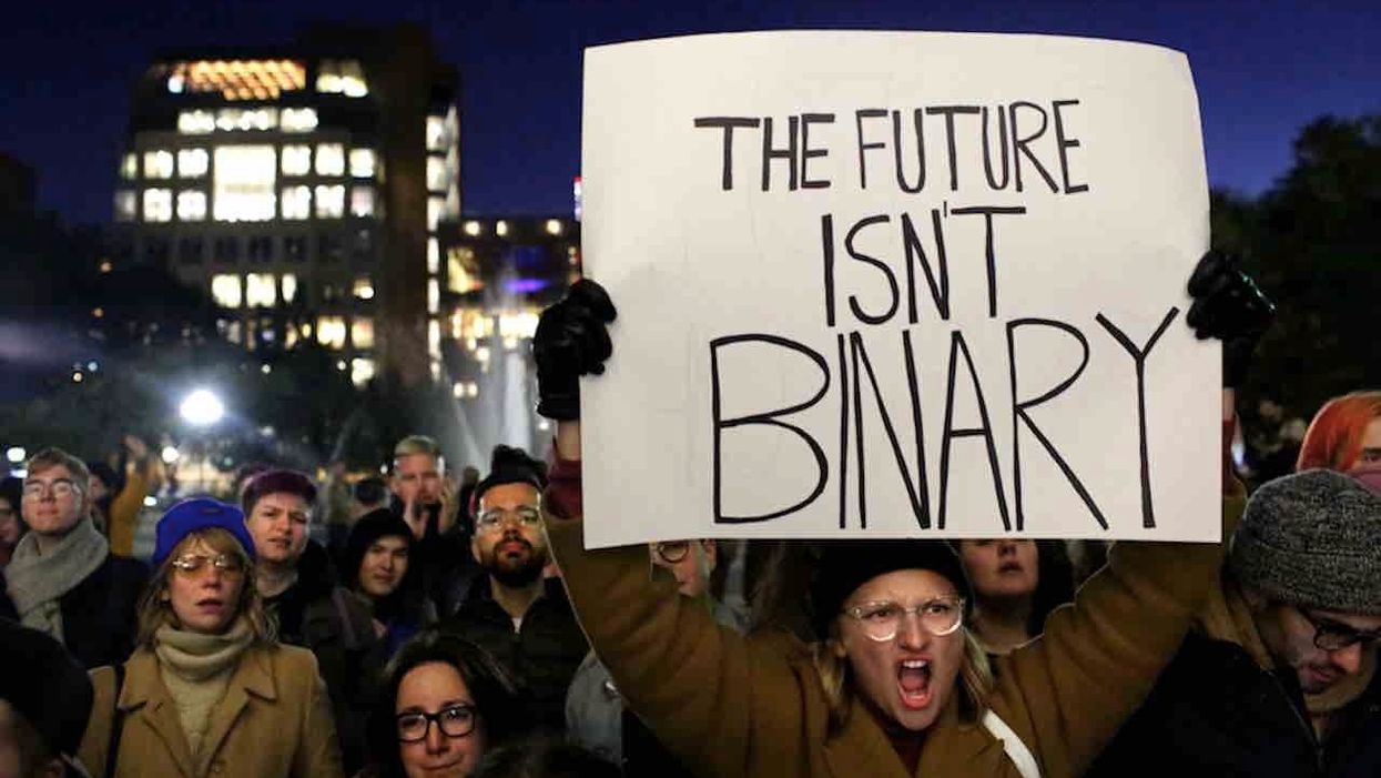 Transgender man switches back to female to generate eggs. Embryo placed in wife's uterus — and son with 'two genetic fathers' is born.