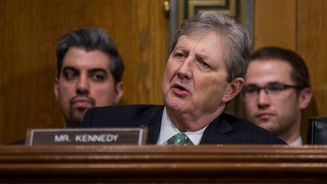 'Christmas ornaments, drywall, and Jeffrey Epstein...three things that don't hang themselves': Sen. John Kennedy demands answers
