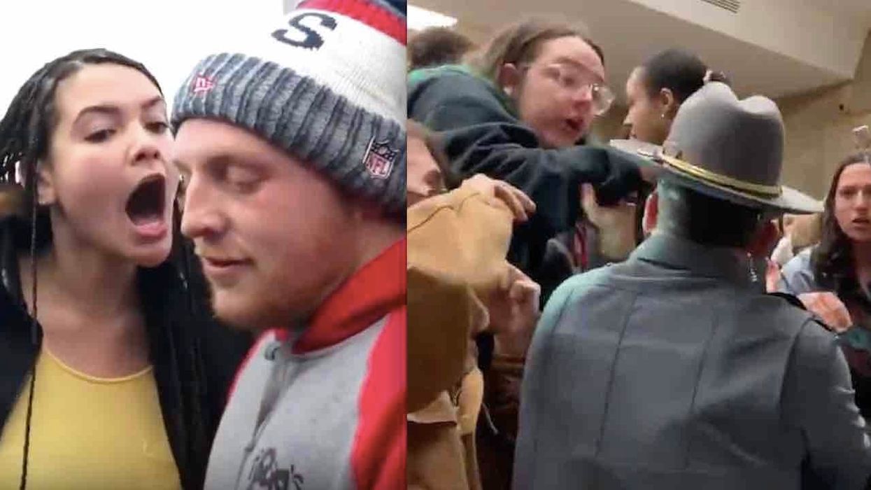 Leftist mob harassed their members, shut down their speaker — now College Republicans say student gov't revoked meeting room access