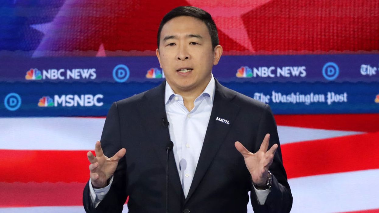 Andrew Yang takes decisive action against MSNBC over egregious debate snub