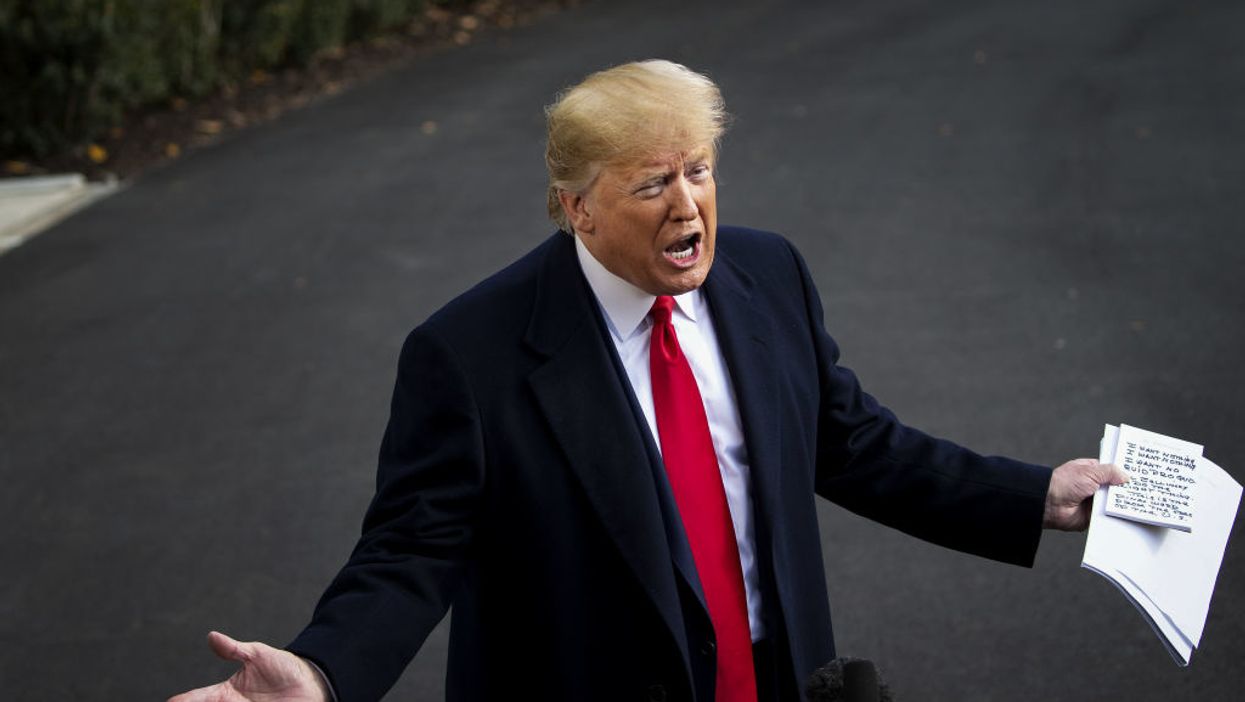 Feeling confident, Trump dares Democrats to take him to trial in the Senate