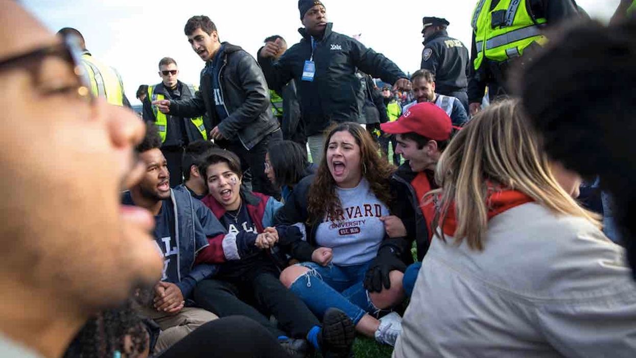 Left-wing politicians, celebs react to climate change protest at Harvard-Yale football game — and it's a lovefest