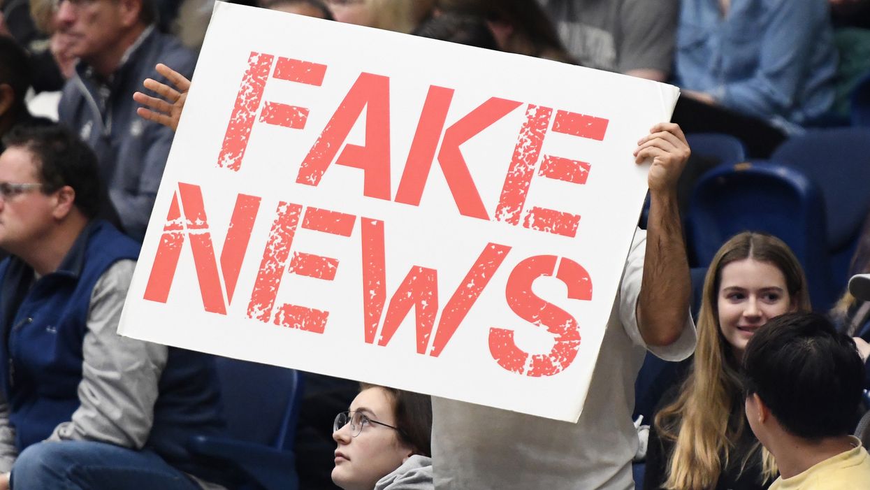 A new progressive media group is creating fake newspapers to try to undermine Trump in swing states