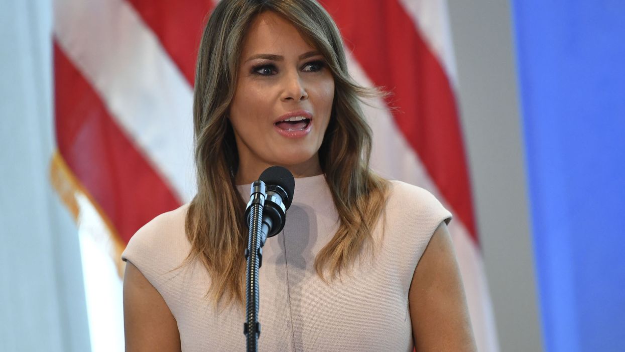 First lady Melania Trump issues a statement about teens booing her in Baltimore, and it's all class