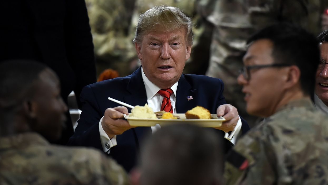 President Trump mocks Newsweek over botched story on his Thanksgiving plans