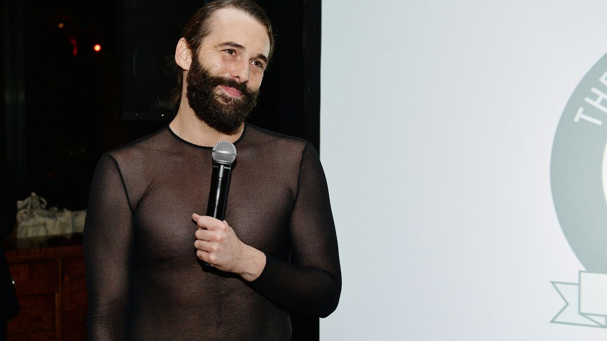 Dress-wearing 'Queer Eye' star Jonathan Van Ness is first solo male to appear on the cover of Cosmopolitan UK in three decades