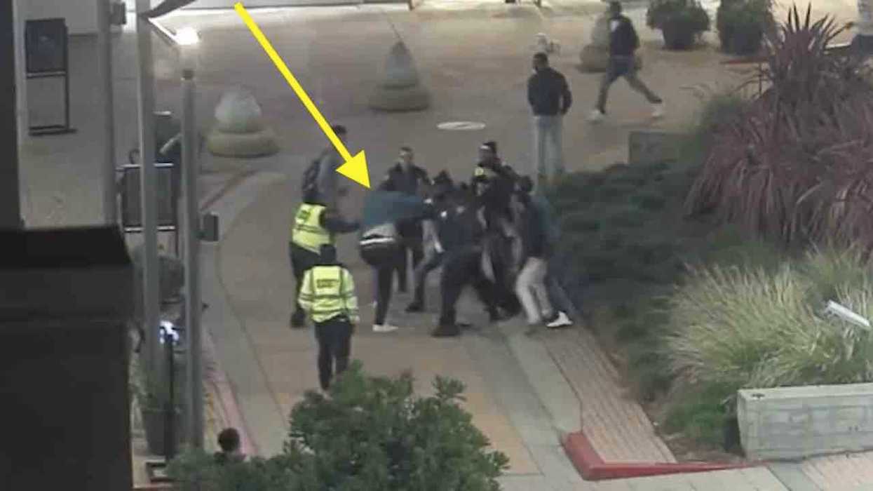 VIDEO: Off-duty cop beaten, choked unconscious by gang of teens after he tries helping female assault victim at outdoor mall