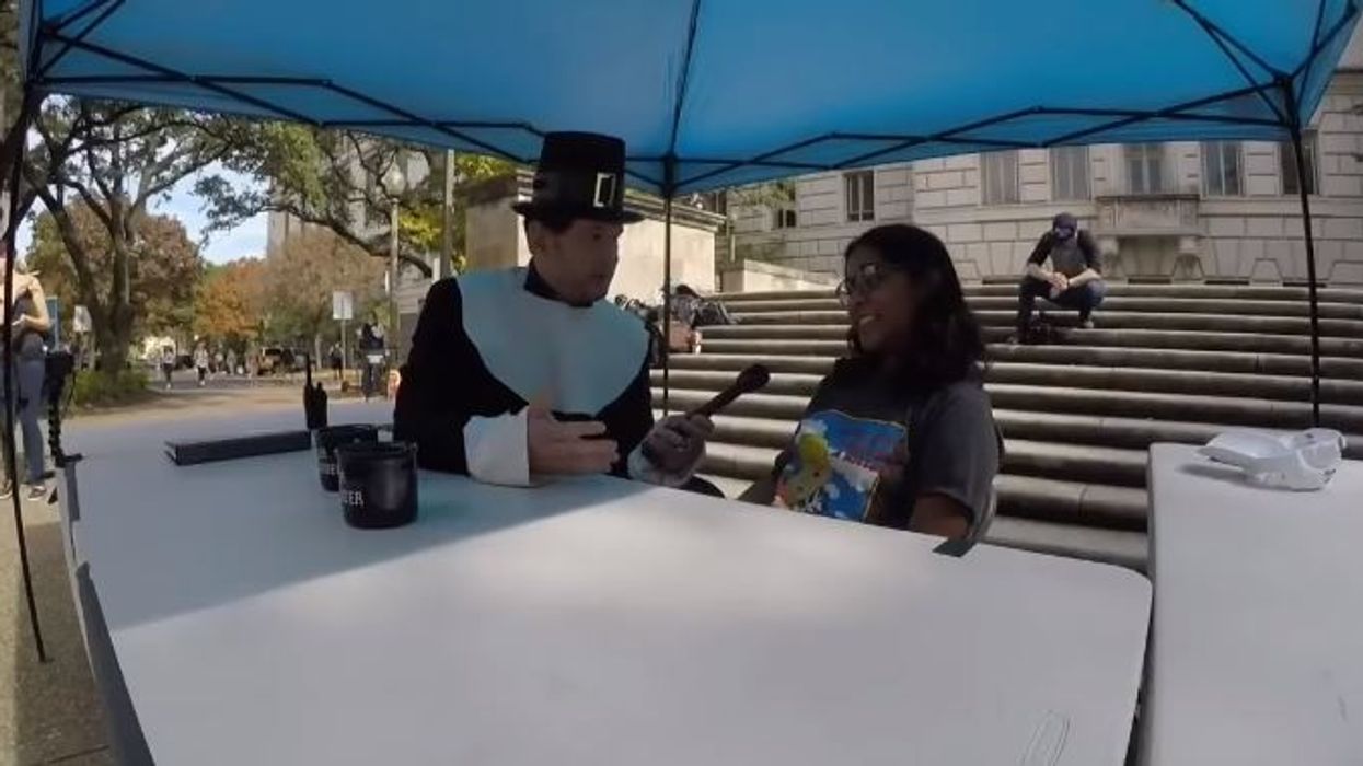 Crowder gets into TENSE exchange on Thanksgiving with liberal student who calls him racist