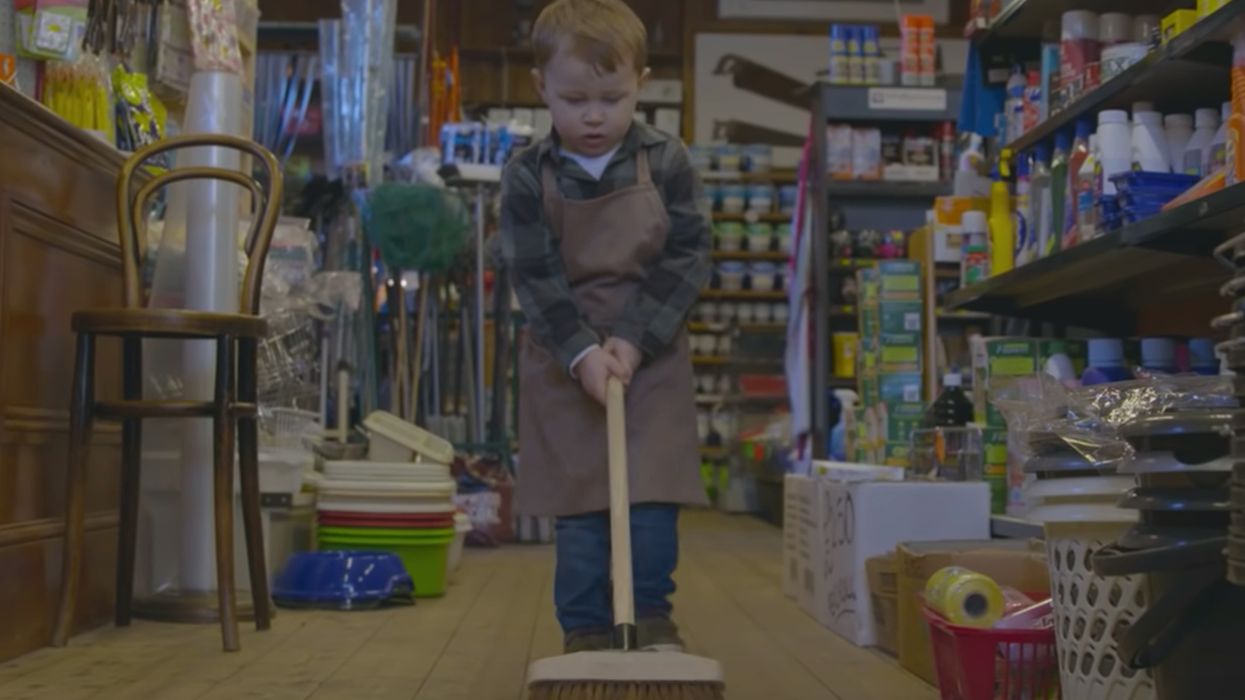 VIDEO: Small business owner's Christmas ad featuring his toddler son has gone hugely viral — and it cost only $130 to make