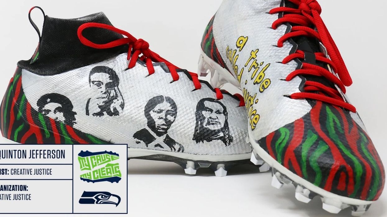 Seattle Seahawks player to wear 'My Cause My Cleats' design with image of Che Guevara