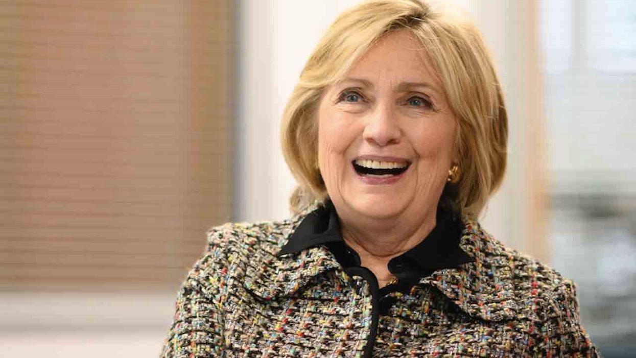 Hillary Clinton loudly declares she's 'never even been tempted' to have lesbian affair — and that angers 'proud lesbian' writer