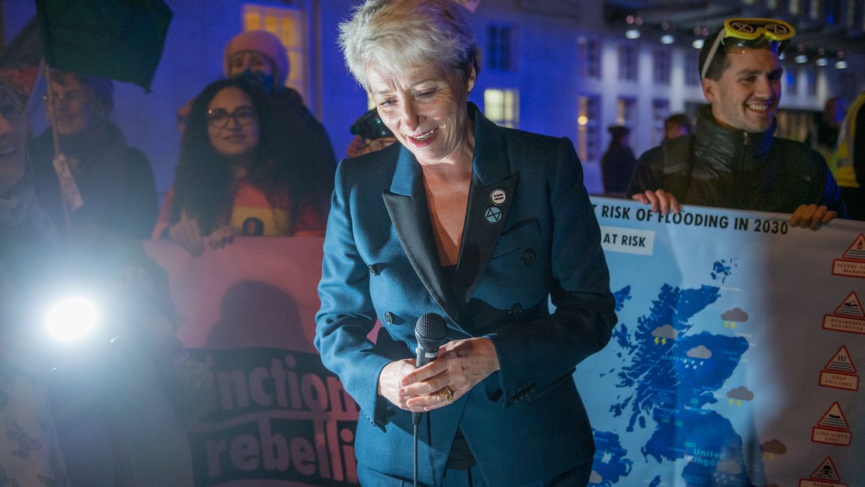 Award-winning actress and climate change activist hysterically warns of climate emergency, says people should prepare to eat their pets