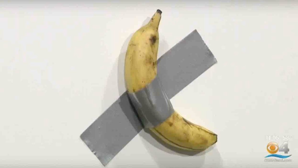 Banana duct-taped to wall fetches $120,000 at art show — and another is expected to sell for $150,000