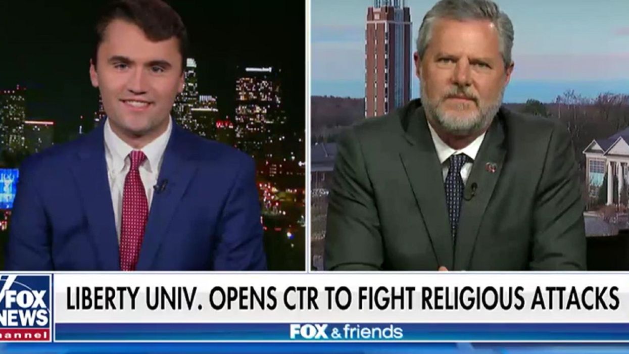 Charlie Kirk, Jerry Falwell Jr. launch think tank to fight attacks on Christian values and American freedom