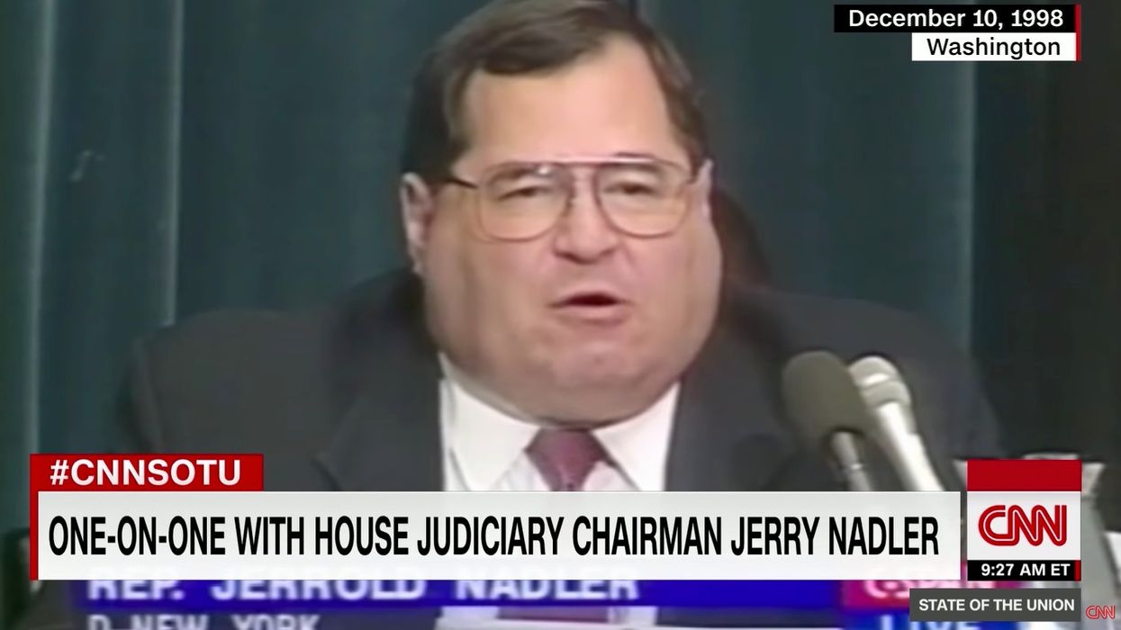 CNN host confronts Jerry Nadler over impeachment, exposes his partisan hypocrisy