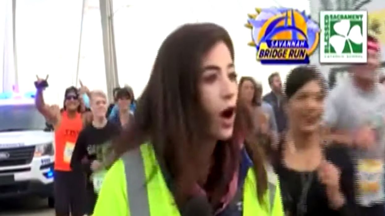 Reporter speaks out after man slaps her butt live on air — and the internet hunts down his identity
