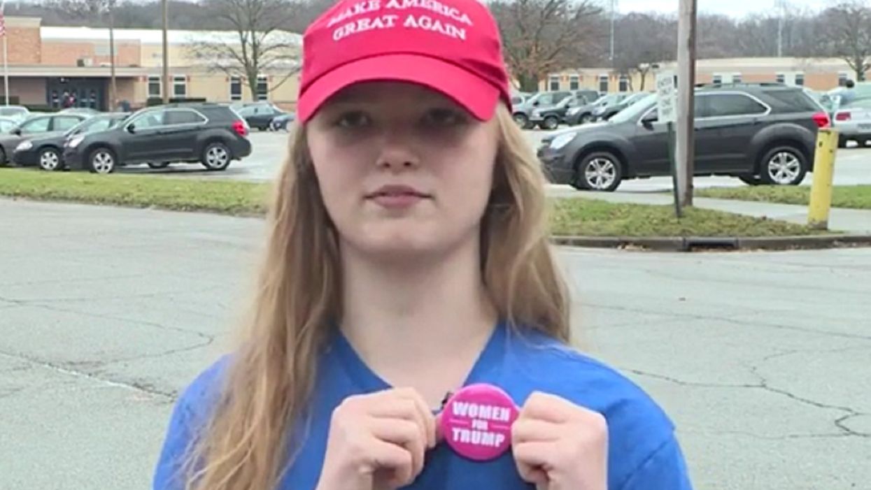 Michigan high school student claims teacher assaulted her, pulled 'Women for Trump' pin from her shirt