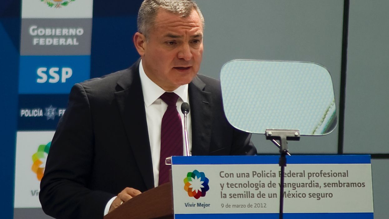 Former top Mexican official arrested in Texas on charges he accepted bribes from drug lord Chapo Guzman