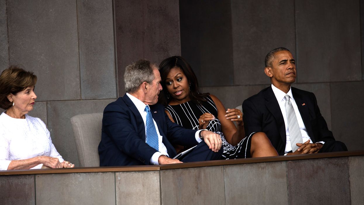Michelle Obama speaks out about her true feelings on former President George W. Bush: 'Our values are the same'