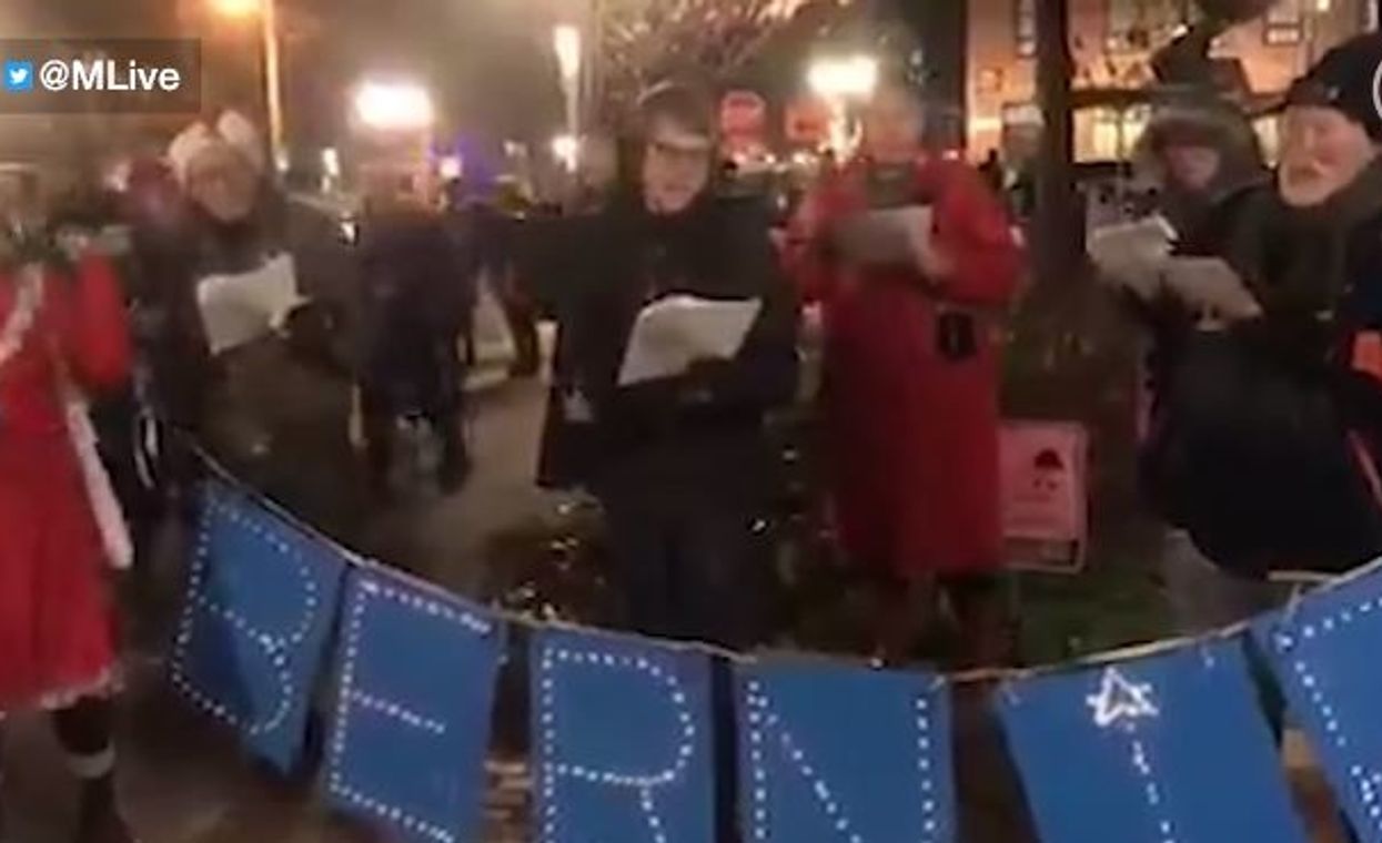 Bernie supporters celebrate the holiday season with socialist renditions of classic 'Christmas' carols