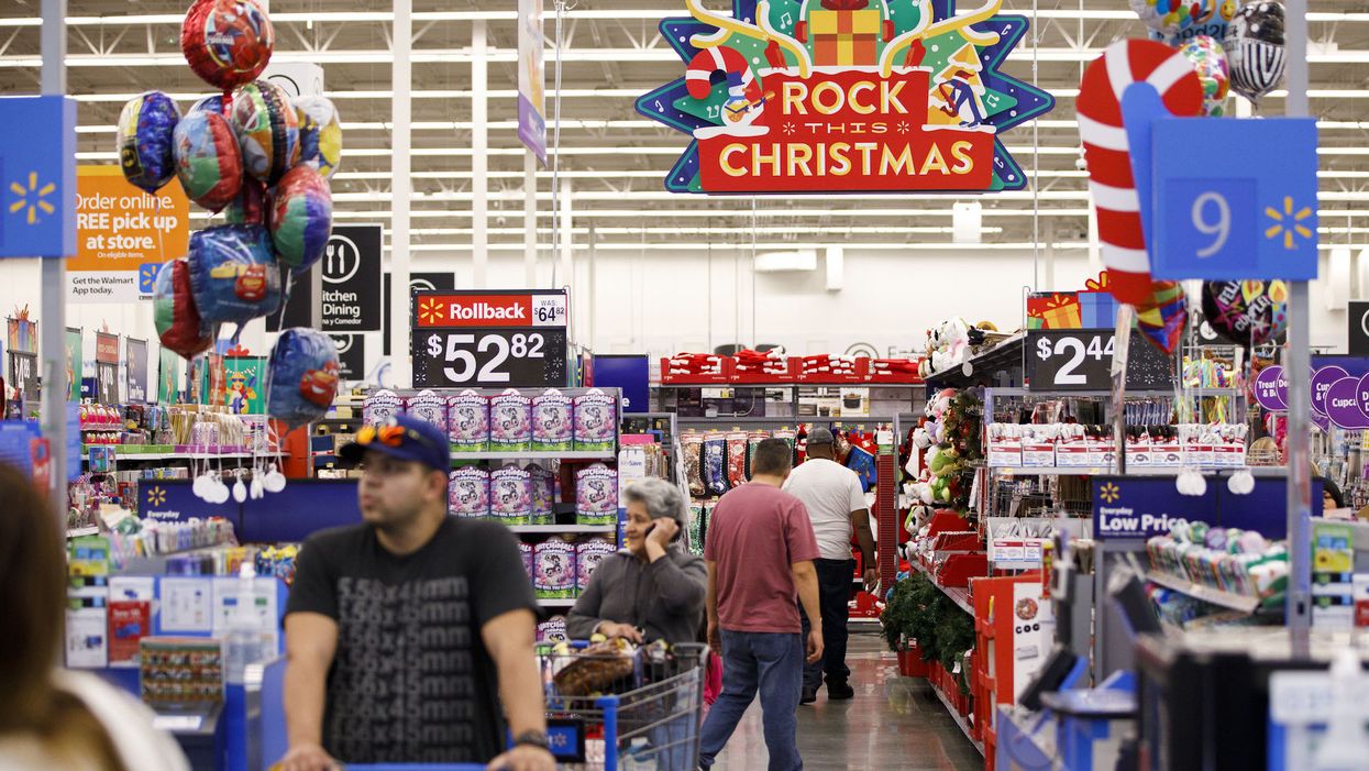A 'secret Santa' anonymously paid off $65,000 in layaway accounts at Walmart, and left a 7-word note for recipients