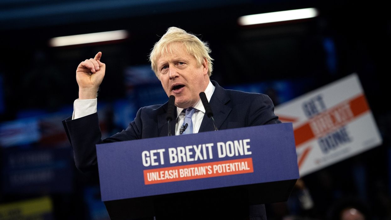 Boris Johnson celebrates 'historic' victory in UK as projected results point to landslide for Conservatives
