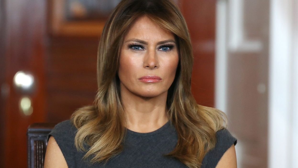 Melania Trump spokesperson responds to media demanding first lady answer for president's tweet mocking Greta Thunberg