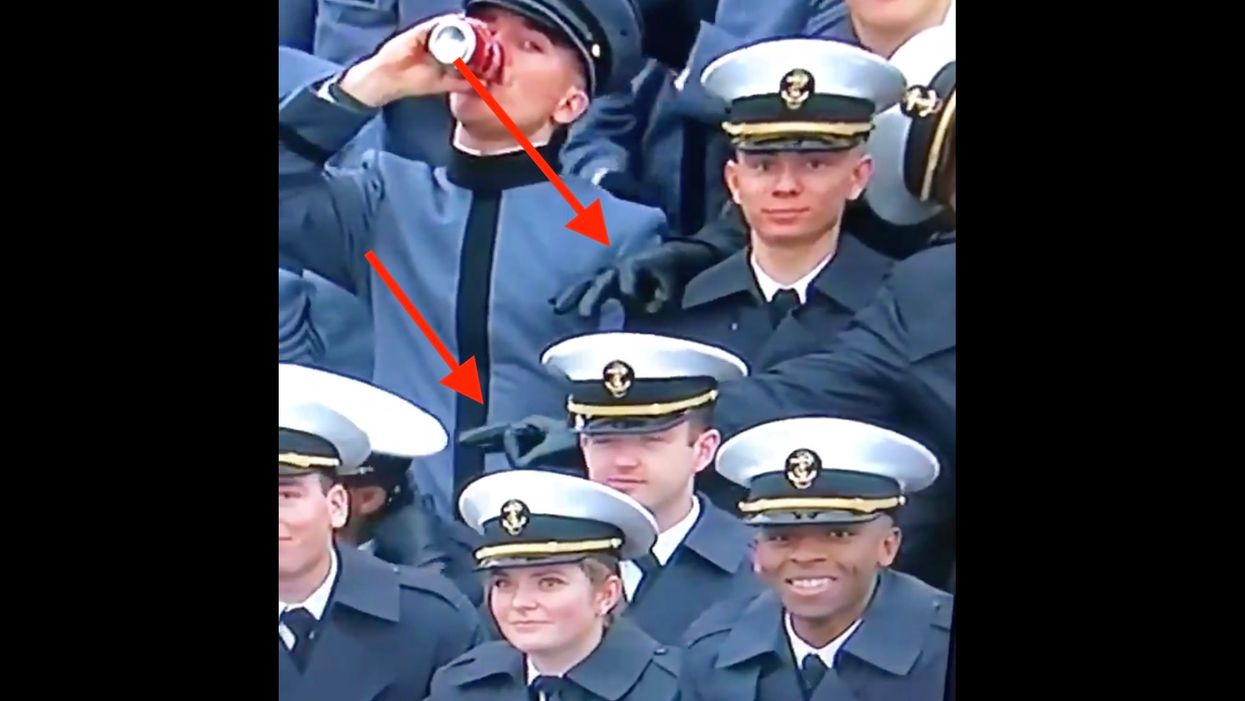 Cadets accused of flashing 'white power' symbol at Army-Navy game, prompting investigation